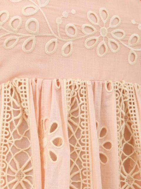 ZIMMERMANN textured stripe maxi dress - Pink - zdjęcie produktu nr 2