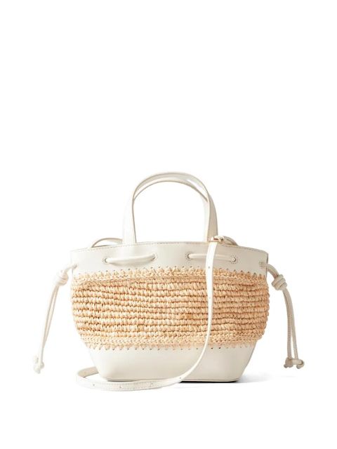 Claudie Pierlot Alban woven handle tote bag - Neutrals - zdjęcie produktu nr 2