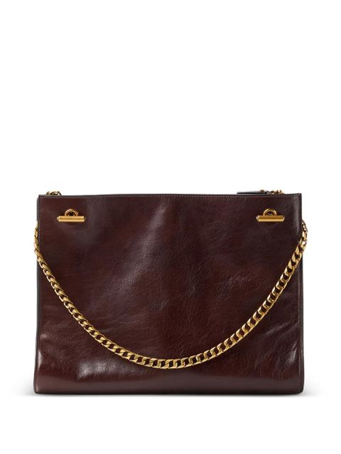 Versace Medusa chain shoulder bag - Brown