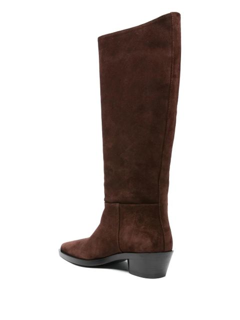 Proenza Schouler 40mm suede knee-high boots - Brown