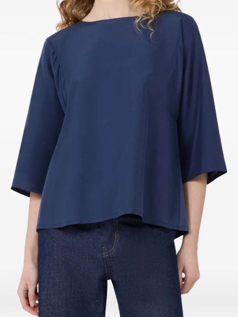 Weekend Max Mara Fastoso blouse - Blue - zdjęcie produktu nr 2