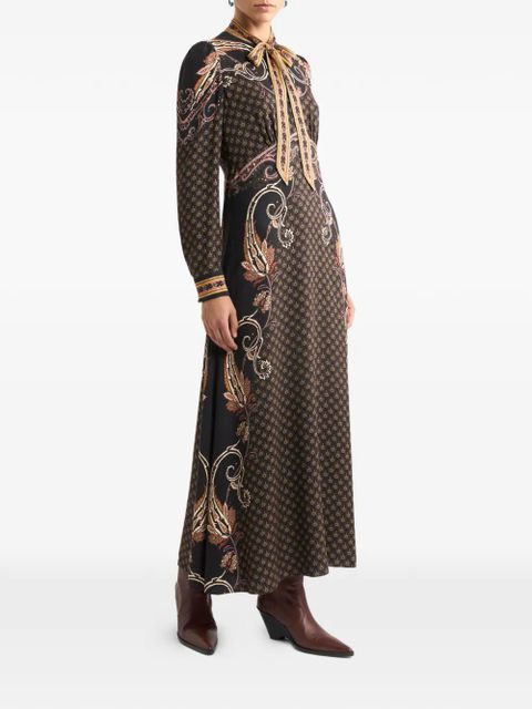 ETRO paisley-print dress - Black - zdjęcie produktu nr 2