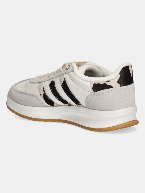 adidas sneakersy skórzane Run 70s 2.0 damskie kolor beżowy JP6160 - zdjęcie produktu nr 2