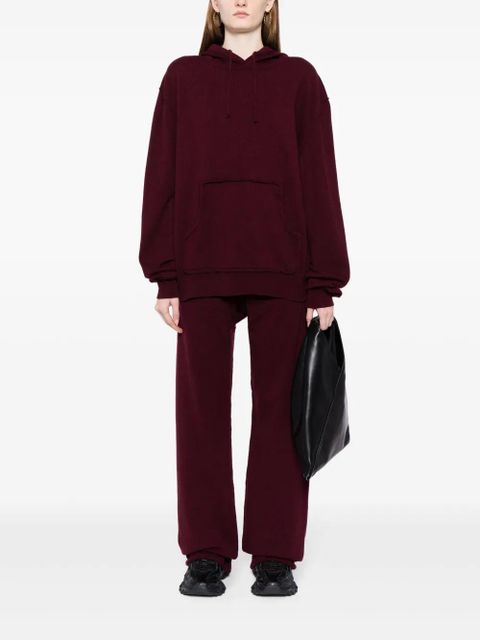 Maison Margiela wool-blend knitted trousers - Red - zdjęcie produktu nr 2