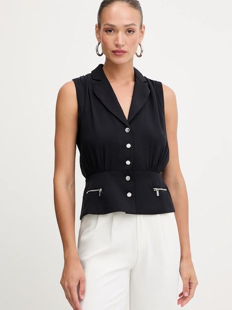 Morgan kamizelka kolor granatowy jednorzędowa COZIP - zdjęcie produktu nr 1