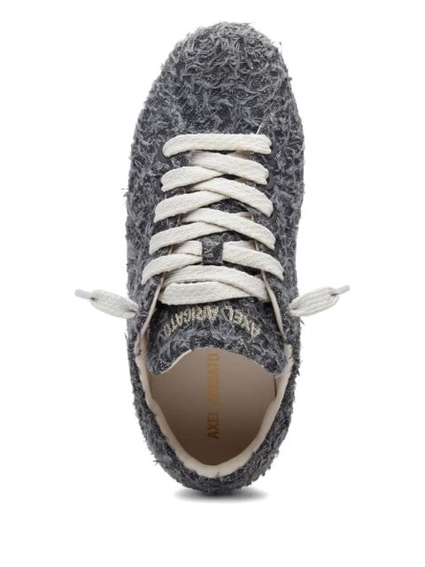 Axel Arigato Tact textured lace-up sneakers - Black