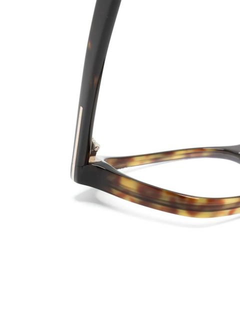 TOM FORD Eyewear square-frame glasses - Brown