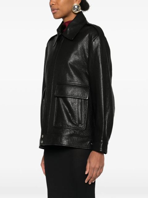 Nour Hammour Drey The It Girl leather jacket - Black