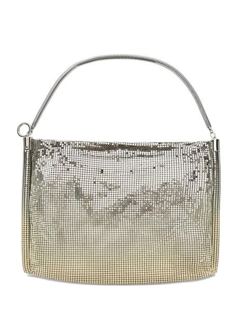 Rabanne small Pixel Tube shoulder bag - Silver - zdjęcie produktu nr 1