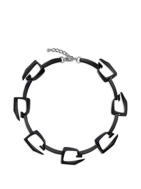 Givenchy Giv Cut large necklace - Black - zdjęcie produktu nr 2