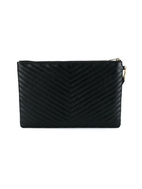 Saint Laurent Monogram clutch bag - Black - zdjęcie produktu nr 2