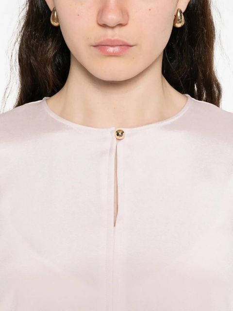 Max Mara Mxpmitico keyhole-detail blouse - Pink