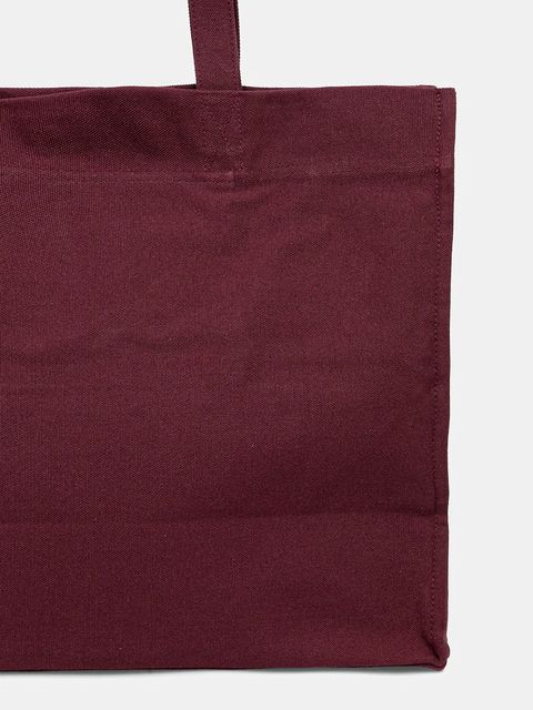 Karl Lagerfeld Jeans torba bawełniana kolor bordowy A1W50002