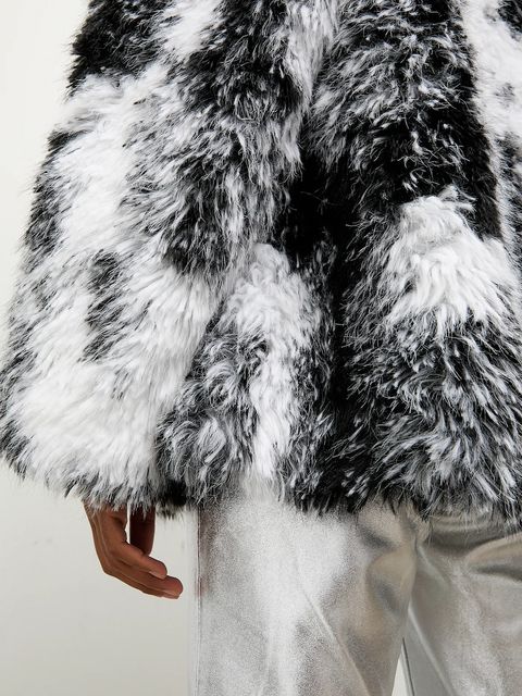 Answear.LAB kurtka kolor czarny przejściowa oversize