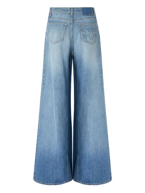 PINKO embroidered-pocket jeans - Blue - zdjęcie produktu nr 2