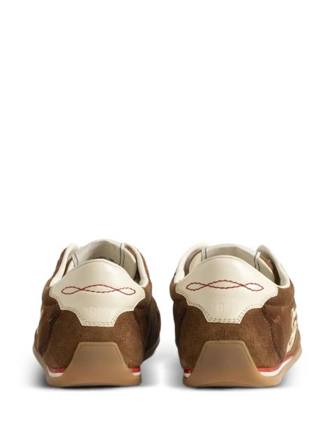 Zadig&Voltaire Dance suede sneakers - Brown