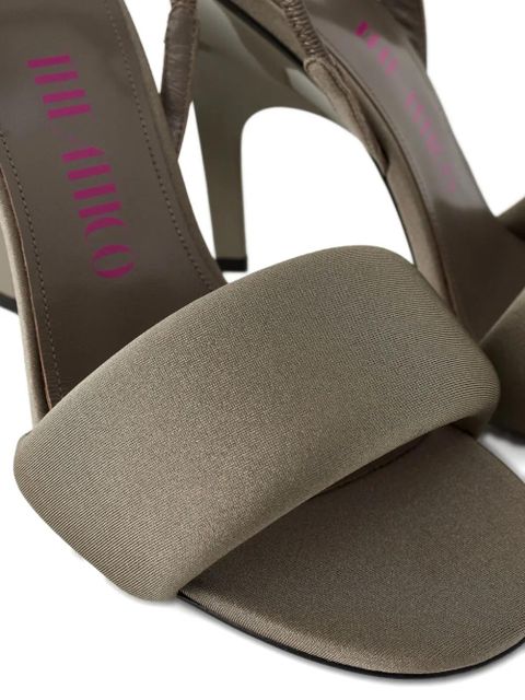 The Attico 105 mm Rem heel strap sandals - Neutrals - zdjęcie produktu nr 2