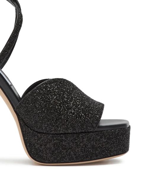 Jimmy Choo Karli heeled sandals - Black - zdjęcie produktu nr 2