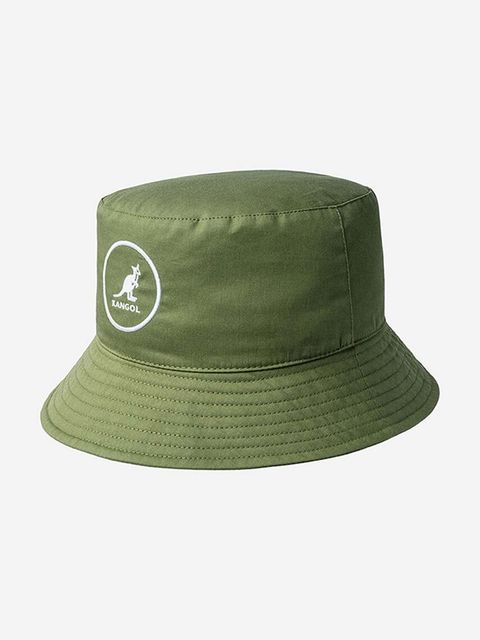 Kangol kapelusz Cotton Bucket kolor zielony bawełniany K2117SP.OLV-OLIVE - zdjęcie produktu nr 1