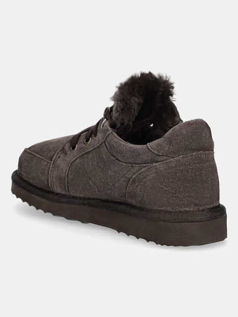 Answear.LAB śniegowce zamszowe kolor brązowy