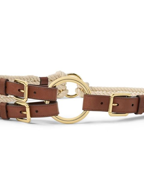 Lauren Ralph Lauren pasek pleciony damski - zdjęcie produktu nr 1