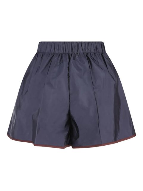 Prada triangle-logo shorts - Blue - zdjęcie produktu nr 2