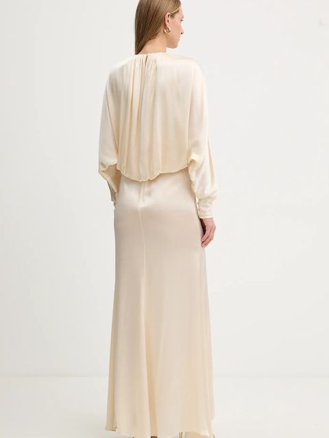 Twinset sukienka z dodatkiem jedwabiu