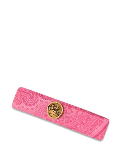 ETRO Arnica silk hair clip - Pink - zdjęcie produktu nr 1