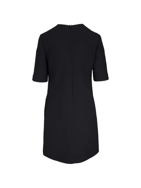 Valentino Garavani crepe V-neck mini dress - Black - zdjęcie produktu nr 2