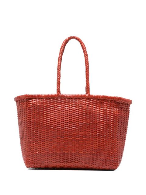 DRAGON DIFFUSION big B Weave woven tote bag - Orange - zdjęcie produktu nr 1