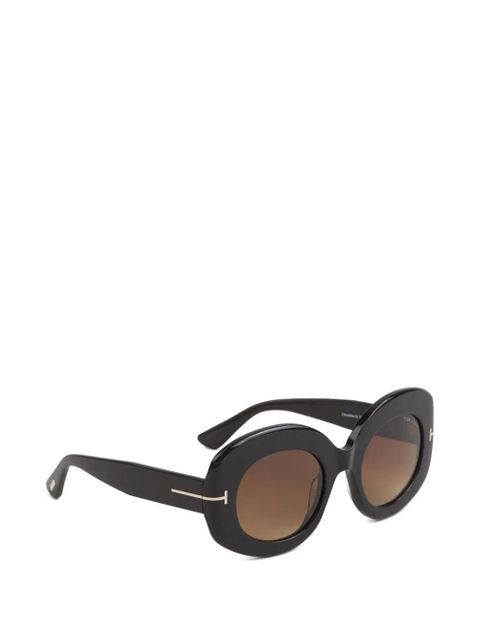 TOM FORD oval-frame sunglasses - Black - zdjęcie produktu nr 2