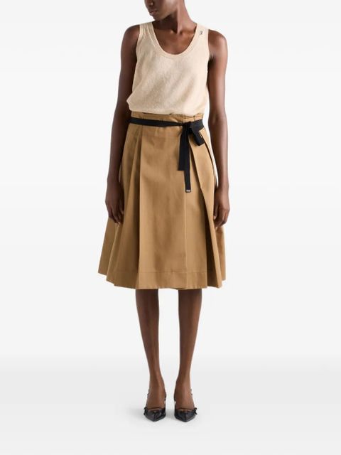 Prada cashmere tank top - Neutrals - zdjęcie produktu nr 2