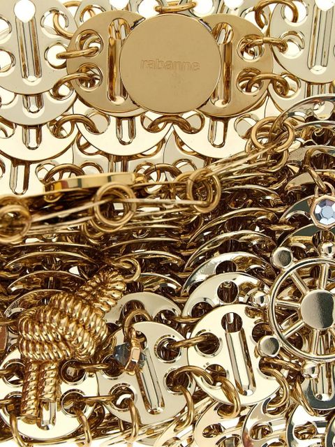 Rabanne 1969 metal-mesh mini bag - Gold