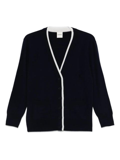 SANDRO cashmere cardigan - Blue - zdjęcie produktu nr 1