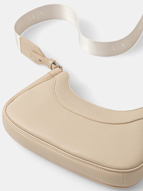 Armani Exchange torebka kolor beżowy 942883 CC783