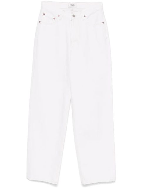 AGOLDE V-Waist Baggy jeans - White - zdjęcie produktu nr 1