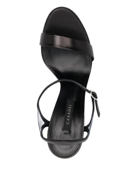 Casadei 105mm Blade V Celebrity sandals - Black