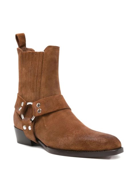 Paris Texas 35mm Helena suede ankle boots - Brown - zdjęcie produktu nr 2