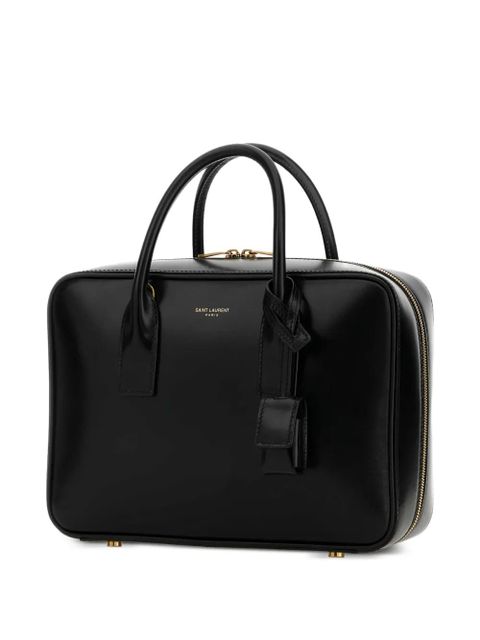 Saint Laurent Sac De Jour Bauletto leather tote bag - Black