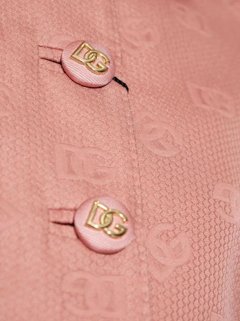 Dolce & Gabbana DNA monogram-jacquard jacket - Pink - zdjęcie produktu nr 2