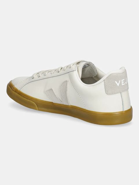 Veja sneakersy skórzane Esplar Logo damskie kolor beżowy EO0220906A