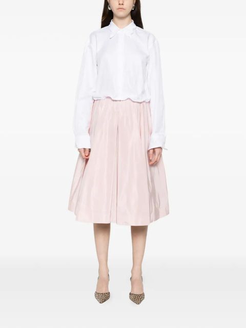 Prada pocketed midi A-line skirt - Pink - zdjęcie produktu nr 2