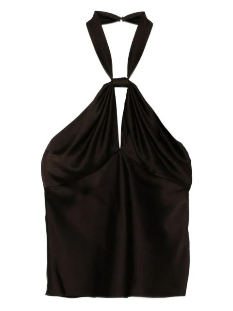 TOM FORD silk top - Brown - zdjęcie produktu nr 1