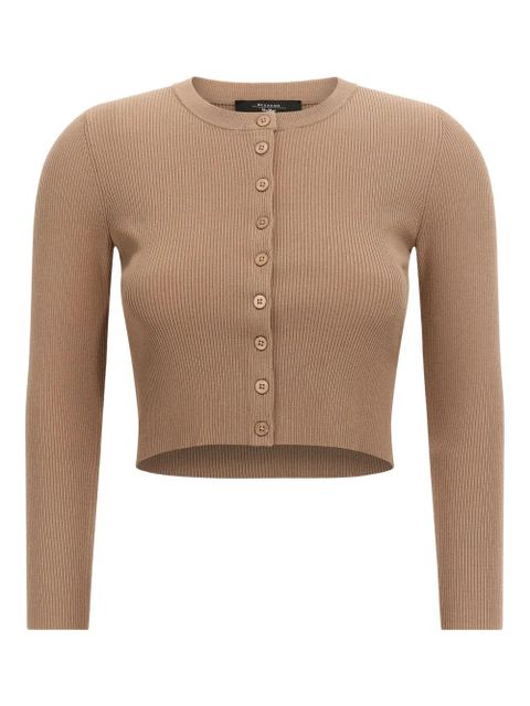 Weekend Max Mara ribbed cardigan - Neutrals - zdjęcie produktu nr 1