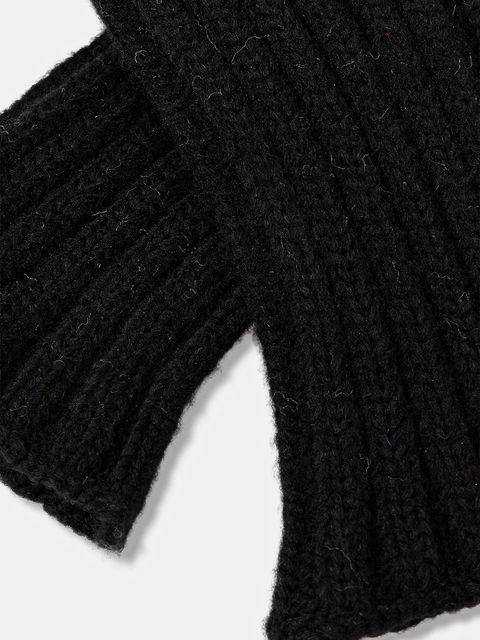 Answear.LAB getry z wełną merino kolor czarny