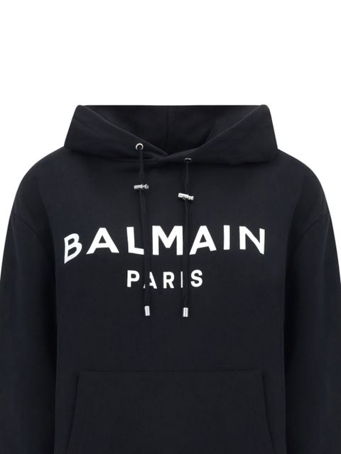 Balmain Logo print hoodie - Black - zdjęcie produktu nr 2