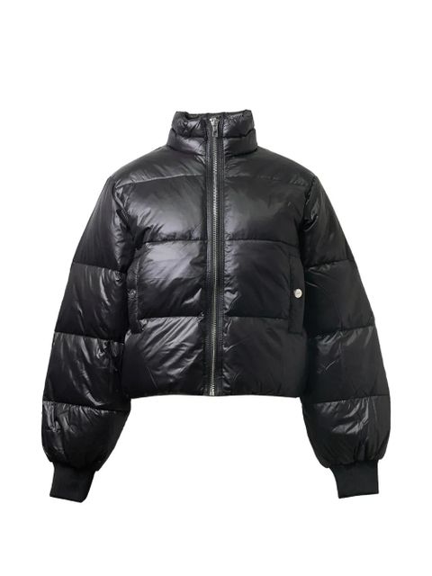 GANNI shiny puffer jacket - Black - zdjęcie produktu nr 1