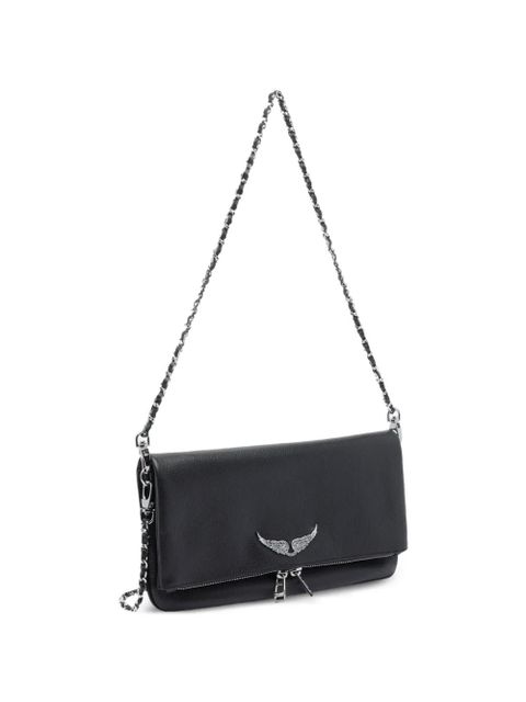 Zadig&Voltaire Rock leather shoulder bag - Black