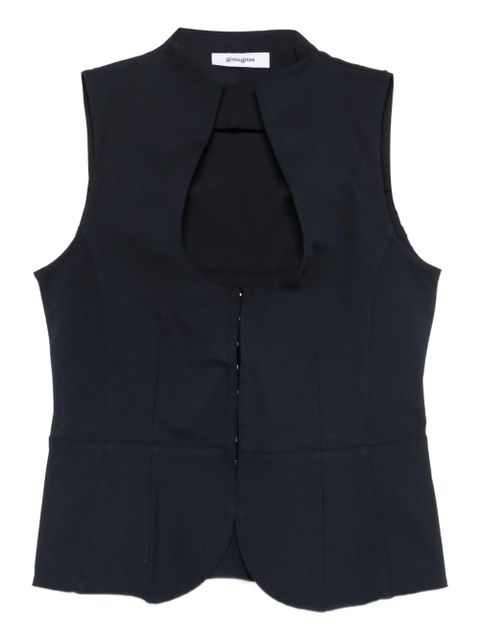 Gimaguas keyhole-neckline sleeveless top - Blue - zdjęcie produktu nr 1