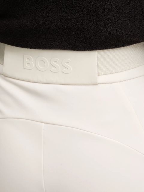 BOSS spodnie kolor beżowy 50544377